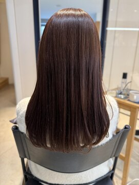 ニカイ(2F) 大人ガーリー/ココアベージュ/暗めカラー