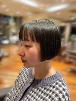 サヴォア(Savoir)&nbsp;個性派ミニボブ！