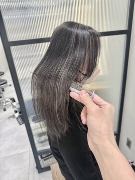 フェリア 渋谷(Feria) 【Feria渋谷】コントラストハイライトグレージュ/透明感