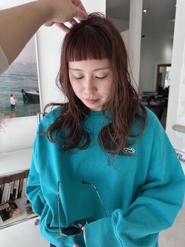 ニュイ(NUIT) レイヤーカット髪質改善トリートメントハイライトパーマ