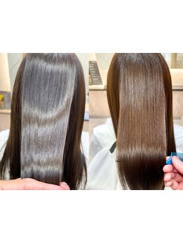 クセやうねりに悩む方必見！自然なうるさらヘアを叶える酸性ストレート&髪質改善で理想以上の美髪を◎