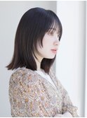 【中野葵穂】外はねボブ　顔まわりレイヤー　髪質改善