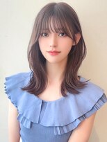 ルエ(rue)&nbsp;『rue京都』小顔外ハネミディアムボブ20代30代40代くびれミディ