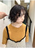 レイヤーボブ/ボブパーマ/顔周りレイヤー