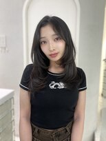 ガガ 心斎橋(GAGA)&nbsp;小顔◎ミニウルフ/ホワイトグレージュ/髪質改善/ハイトーン