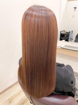 リトルストーン(little stone) ロング/髪質改善/コーラルピンク/ピンクブラウン/艶髪/美髪