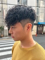 エルマーク 高槻(L-MARK) スペインカール/フェード/短髪/men's/ツイストパーマ/メンズ