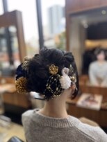 ノーリタ(noLita)&nbsp;カールまとめ髪