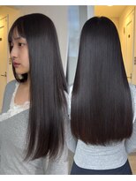 バンクスヘアー(BANK'S HAIR)&nbsp;髪質改善ケラチントリートメント×ナチュラルストレート