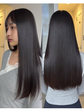 バンクスヘアー(BANK'S HAIR) 髪質改善ケラチントリートメント×ナチュラルストレート