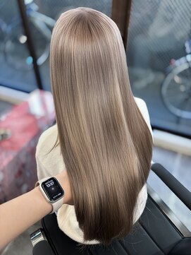 ペレ 栄店(PELE) 黒髪/クラゲヘアー/オリーブグレー/小顔/ココアベージュ/栄