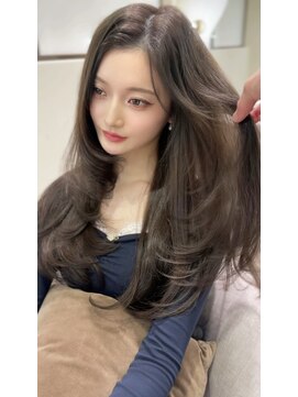 シュガー(Sugar) 透明感カラー/ワンホンヘア/韓国ヘア/顔まわり/大阪/梅田