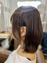 クオリア(QUALIA)&nbsp;小顔見えミディアムボブ×ひし形レイヤーシルエット/髪質改善 柏
