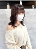 【SAKI】レイヤーパーマ/ピンクブラウン