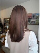 ポール(pole)&nbsp;札幌ミディアム　チョコブラウンレイヤーカット