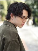ニュアンスパーマ/波巻きツイストスパイラル[新宿/メンズ/men's]
