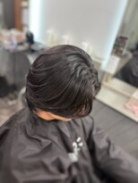 コア 新宿(CORE)&nbsp;ナチュラルセンターパート×ニュアンスパーマ