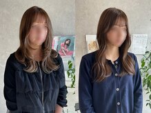 リベラルヘアー(Liberal hair)の雰囲気（透明感/艶カラー/柔らかさ重視カラー◎）