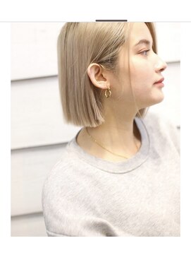ニューライン 豪徳寺 山下(New-Line) ダブルカラーフレンチガーリー ニュアンスカラー