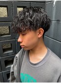 波巻きツイストスパイラル/マッシュ/三重/四日市/フェザーパーマ