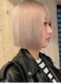 渋谷/ミルクティーブロンド/抜きっぱなしハイトーン外国人風
