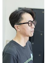 ブリードトウキョウ 亀戸店(BRYD TOKYO) 刈り上げセンターパートニュアンスパーマ曲がる縮毛矯正