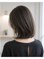 アースオーセンティック 小平店(EARTH Authentic)&nbsp;脱白髪染め×ミディアムレイヤー