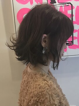 アンス 大阪梅田(ANs.) 20代30代★大人かわいい小顔見せヘア☆ふんわりボブディ