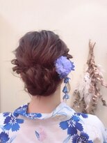 ネオリーブリノア 北千住東口店(Neolive Linoa)&nbsp;浴衣　ヘアセット　ゆるめ