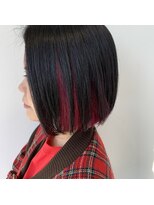 テクライズ 豊橋店(TECHRISE)&nbsp;レッド&バイオレットインナーカラー