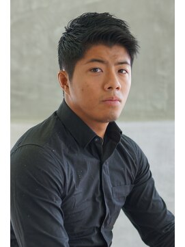 にもう ワイルドアップバングベリーショートかき上げサイドパート