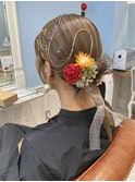 振袖ヘアセット