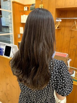 ヘアーアンドメイク エクリ 不動前店(Hair&Make equri) 柔らかベージュカラー