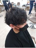 パーマ ツーブロック