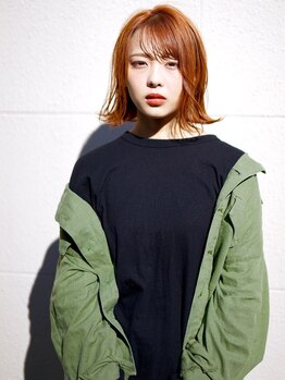 シーン(hair design SCENE)の写真/【新規/カット+カラー+Tr¥6600～】ずっと綺麗でいて欲しいから…毎月通えるプライスでお客様を応援☆