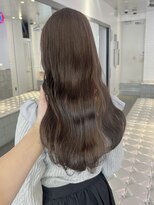 ゲーム 原宿店(GAME)&nbsp;ブラウンカラー /オージュア/髪質改善/前髪/韓国/顔周り