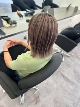 アイスプロドバイブルーム 木更津店(ice prod by bloom) ミディアムヘア/デザインカラー/フェイスフレーミング/木更津