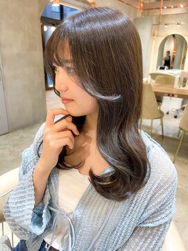 ロンド エスポワール 錦糸町(Lond espoir) ◯前髪ピンクベージュインナーグレージュ韓国レイヤー