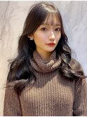 大人女子♪エアリーミディアムヘア　ナチュラルウェーブ