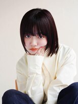 ジュール サウス 新宿南口(Joule South) ミディアムヘア/斜めバング/グレージュカラー/新宿駅