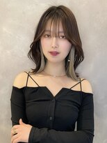 トルネード(TORNADO)&nbsp;切りっぱなしボブ 美髪 インナーカラー くびれボブ M20240122