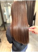 酸性ストレート×髪質改善カラーエステ