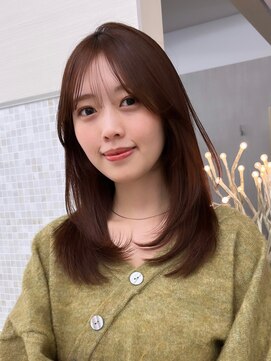 アンフィニー 銀座(ANFINI) レイヤーカット/前髪カット/くびれヘア/ウエットヘア/髪質改善