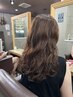 【大澤限定クーポン】コテ巻き風パーマ