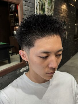 スリーセント 栄(3/cent) スパイキーショート/スパイキーフェード/ベリーショート/MENS