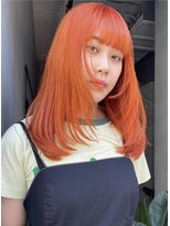 ジーナ(XENA) ケアブリーチ×ハイトーン×顔周りレイヤー(渋谷)