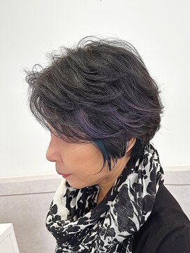 スイ(suiw) 60代70代もインナーで遊べるショートヘア【suiw】昭和町/天王寺