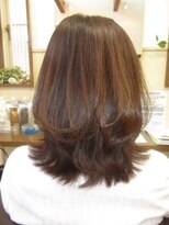 コアフィールフィス(COIFFURE fils) ウルフボブ くびれミディ 髪質改善トリートメント