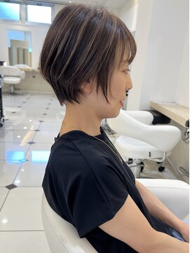 ヴィーヴォ 深江橋店(VIVO) 【 VIVO】ナチュラルハイライト 耳掛けショート くびれショート