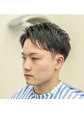 ツーブロックショートメンズスタイル